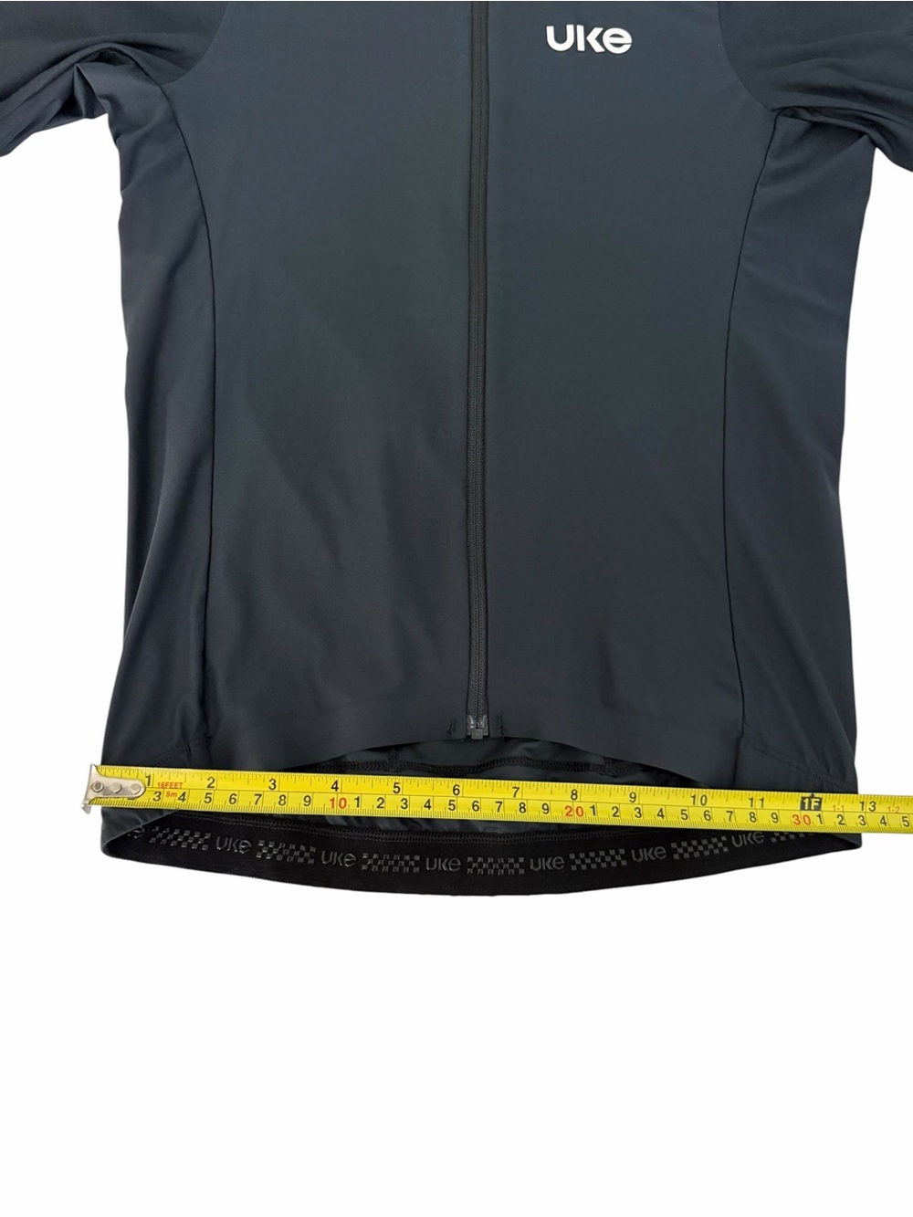UKE Black Sky Cycling Jersey Road Bike UPF50+ YKK 3 Pocket men's xs - Picture 9 of 11